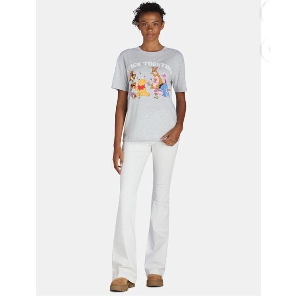 Disney Winnie the Pooh Graphic Short Sleeve T-Shirt Size S - Picture 7 of 9